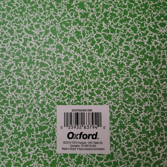 NEW Oxford Composition Notebooks 4 Pack Wide Ruled Paper School Office school - Picture 3 of 7
